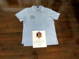 Jerry Ross STS-110 Space Flown Worn Record 7TH Mission Signed Auto Polo Shirt - £3,114.05 GBP