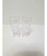 JoyJolt Carre Shot Glasses, Square Heavy Base Shot Glass, 2 Piece K310168A - £17.15 GBP