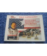 Dale Earnhard Racing Champions Card 01105 5 Time Winston Cup Champ #3 - £5.48 GBP
