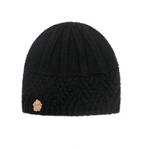 2022 New Vintage Women Winter Hat    Bonnet Warm Crochet Hat With Leather Label  - £151.87 GBP