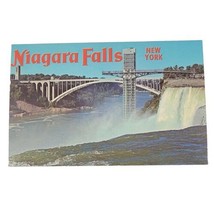 Goat Island Niagara Falls Ontario Canada Rainbow Bridge Chrome Postcard New York - £3.58 GBP