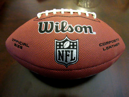 ELVIN BETHEA HOF 03 HOUSTON OILERS SIGNED AUTO WILSON NFL FOOTBALL SCHWA... - $148.49