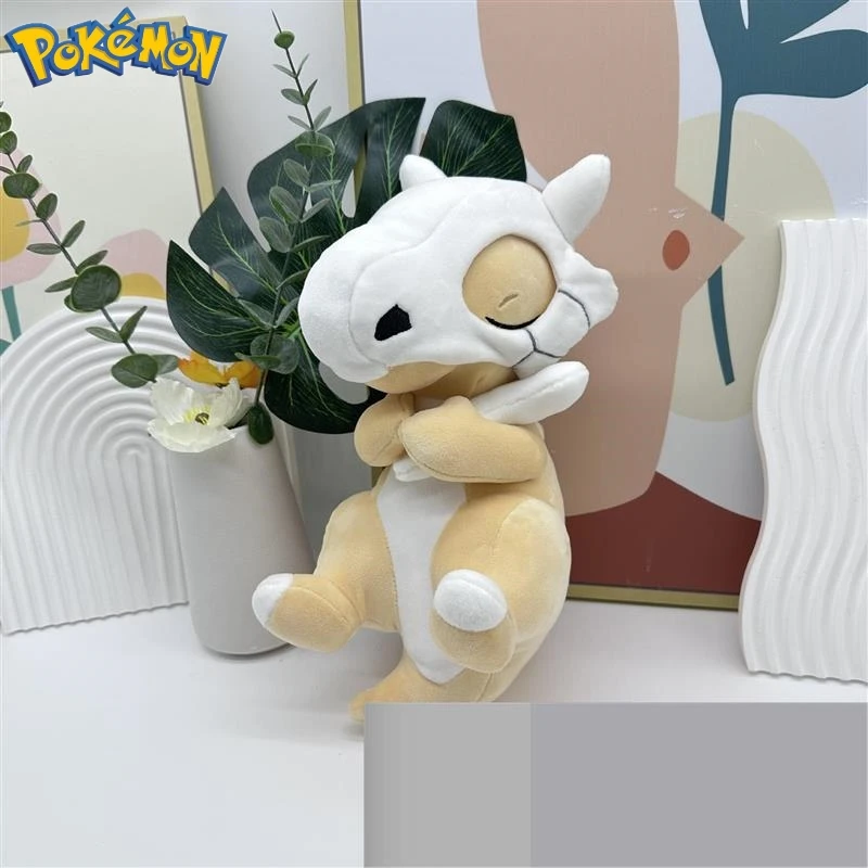Kawaii Pokemon Stuffed Sleep Series Chikorita Slowpoke Cubone Figures  Animals - £20.30 GBP+