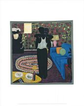 KERRY JAMES MARSHALL Slow Dance 19.75&quot; x 15.75&quot; Offset Lithograph 2025 A... - €70,56 EUR