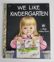 We Like Kindergarten ~ Eloise Wilkin ~ Little Golden Books ~ 207-2 Vintage Hb - £7.70 GBP