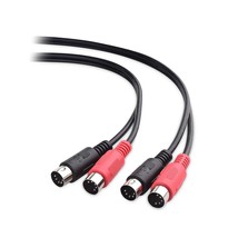 Cable Matters Dual 5 Pin Din Midi Cable (Combined 5 Pin Midi Cable) - 9.8 Feet - £23.91 GBP