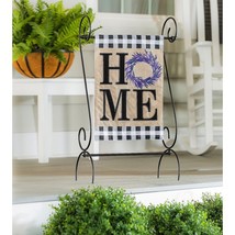 HOME Lavender Wreath Garden Flag-2 Sided Message, 12.5&quot; x 18&quot; - £19.07 GBP