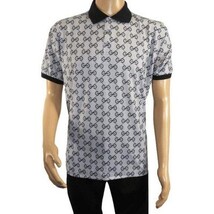 Men Sports Shirt DE-NIKO Short Sleeves Soft Modal Fashion Polo Shirt G1121 Gray image 3