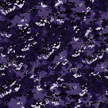 Purple Multi Camo  vinyl Wrap air release MATTE Finish 12&quot;x12&quot; - £6.71 GBP