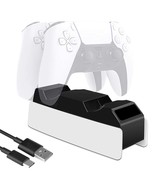 Controller Charger, Dual USB Charging Station Compatible for PS5  Playst... - £10.69 GBP