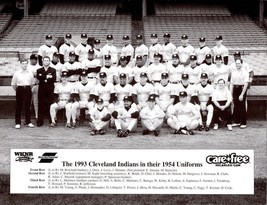 1993 CLEVELAND INDIANS 8X10 TEAM PHOTO BASEBALL PICTURE MLB - £3.88 GBP