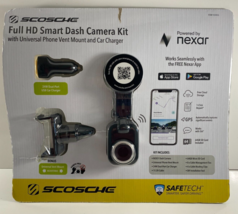 Scosche Full Hd Smart Dash Camera Kit Nexar New - £79.12 GBP
