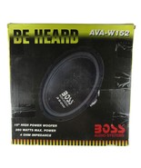 Boss 15 Inch Subwoofer, 350 w AVA-W152, Auto Speaker Unused Open Box - £54.41 GBP