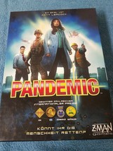 Pandemic Board Game Z-Man Find a cure and save the world 2012 GERMAN LAN... - £9.00 GBP