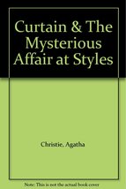 Curtain &amp; Mysterious Affair At Styles [Hardcover] Agatha Christie - £4.76 GBP