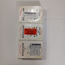 (Pack of 3) African Formula Black Soap with Shea Butter & Aloe Vera Bar – 3.5 oz image 4