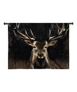 35x35 YOUNG BUCK Deer Wildlife Tapestry Wall Hanging - £108.54 GBP