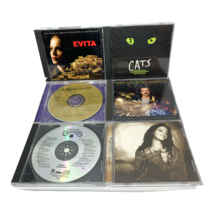 6 CD Lot mixed, Evita Cats Sarah McLachlan Carpenters Lord of the Dance Yanni - £12.20 GBP