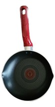 T-FAL RED ~ 10.5 Frying Pan w/Pouring Spouts ~ Non-Stick Thermo-Spot Tec... - £25.63 GBP