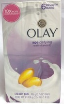 Olay Age Defying w/ Vitamin E Beauty Bar Soap, 6 Bars, Original Old Formula - £23.67 GBP