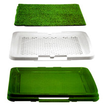 Puppy Potty Trainer Indoor Grass Training Patch, 3 Layers - £14.00 GBP
