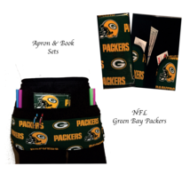 NFL Green Bay Packers Server Book and Apron Set  - £31.82 GBP