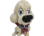 Little Paws Poodle Dog Figurine White Sculpted Pet 5.1&quot; High Rare Collec... - £21.02 GBP