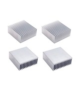 4Pcs Aluminum Heatsink Chipset Heat Radiator Cooling Fin Heatsink 50Mm (... - £14.18 GBP