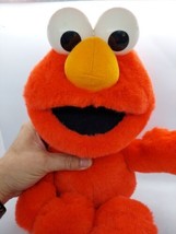 Vintage &quot;Tickle Me Elmo&quot;  1995 Tyco 16&quot; Laughing Stuffed Muppet Sesame S... - £19.46 GBP
