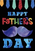 Morigins Happy Father&#39;s Day Garden Flag 3x5ft Banner Polyester   - £12.54 GBP