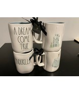 Rae Dunn  LITTLE MERMAID, CINDERELLA, FROZEN OLAF,  MUGS W/TOPPER &amp; WITH... - €21,67 EUR