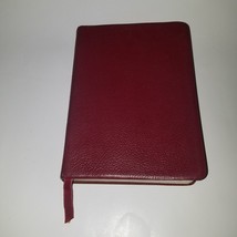VTG Chain Reference Bible Thompson Red Letter Edition KJV Faux Leather 1964 61st - £40.32 GBP