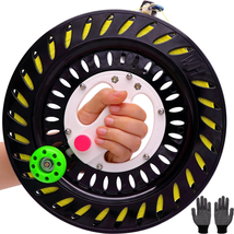 Kite Reel for Adults, 10.3Inches Dia Includes 2600Ft (100LBS) High Strength Kite - £31.51 GBP