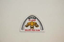 Vintage Ryder St. Louis Million Mile Club Patch Arch Missouri Trucking Semi - $5.93