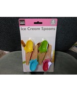 Kole Imports &quot;Handy Helpers Reusable Plastic Ice Cream Spoons&quot; NEW 4.5&quot; ... - $126.78 MXN