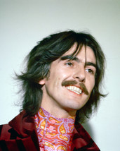 George Harrison in red jacket 16x20 Poster Candid Late 60&#39;s - £15.73 GBP