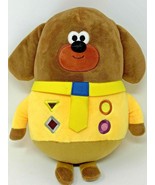 HEY DUGGEE 12&quot; Plush Stuffed Puppy Dog Growls Sounds Dougie Duggie BBC 1996 - £19.65 GBP