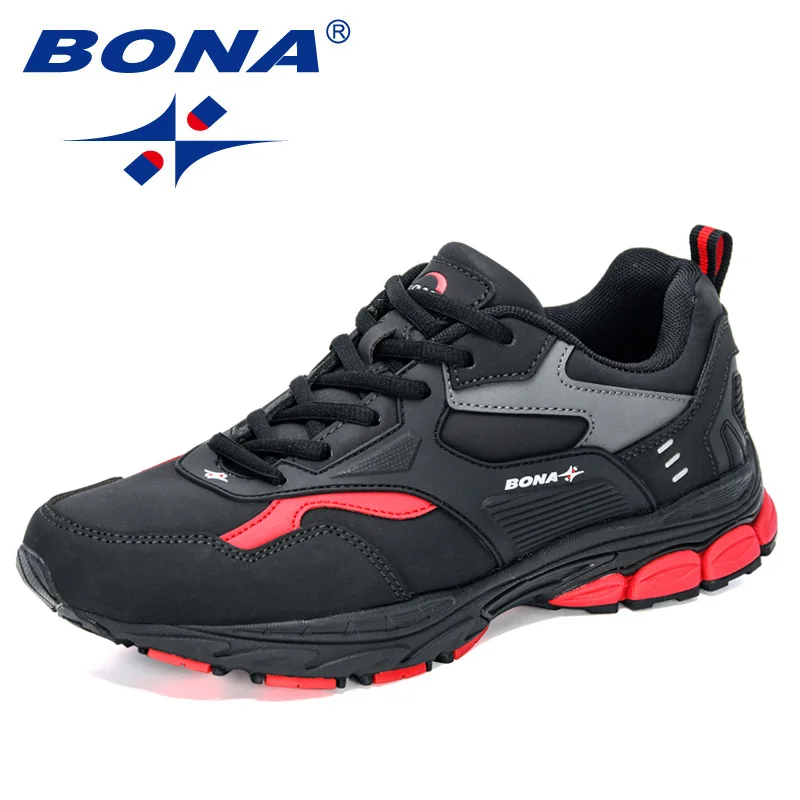 BONA 2024 New Designers Action Leather  Running Shoes Men Casual Shoes Outdoor M - £173.70 GBP