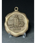 Vintage Massive German Bronze Medal Award For Best Herdsman - $673.22 MXN