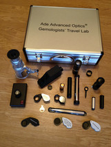 Gemologists&#39; Travel/portable Lab! Gem Microscope,Chelsea Filter,Refracto... - £310.62 GBP