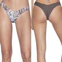 Maaji Swimwear Mamba Viva Reversible Double V Chi Chi Bikini Bottom (L) Nwt $69 - £54.51 GBP