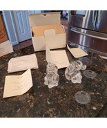 LENOX A DASH OF LUCK CRYSTAL ELEPHANT SALT and PEPPER Set -- NEW in BOX ... - $949.39 MXN