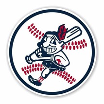 Cleveland Indians Mascot Ball Decal / Sticker Die cut - £3.11 GBP+
