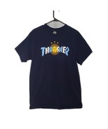 Thrasher Argentina Estrella Blue Sun and Stars T Shirt Mens Size Large - £18.86 GBP