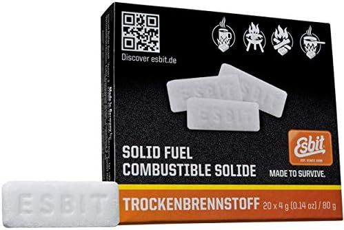Esbit 4G Solid Fuel Tablets For Backpacking &amp; Camping Stoves &amp; Grills,, ... - $44.99