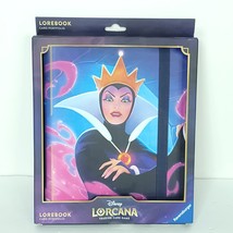Disney Lorcana LoreBook Maleficent Queen Card Book Portfolio Binder New,... - $23.75