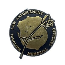 National Law Enforcement Officers Memorial Police Plastic Lapel Hat Pin - $9.95
