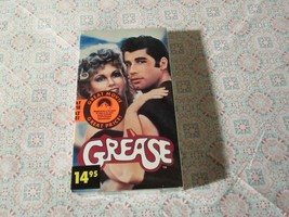 VHS   Grease   John Travolta   1990   New   Sealed - £9.77 GBP