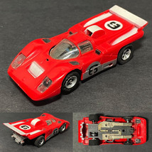 1 1972 Aurora Slot Car AFX Non-Magnatraction FERRARI 512M Red #6 Open Ve... - £51.95 GBP