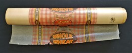1920s antique ROYER&#39;S BAKERY denver pa WAX PAPER ROLL for wrapping BREAD... - $89.05
